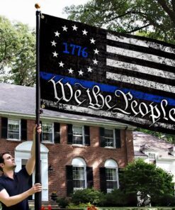 thin blue line betsy ross grommet flag qnk852gfv1 4886