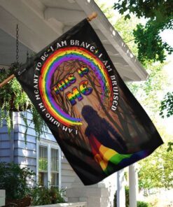 this is me warrior wearing rainbow lgbt flag 1387