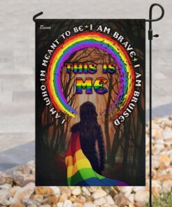 this is me warrior wearing rainbow lgbt flag 5861