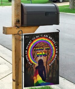 this is me warrior wearing rainbow lgbt flag 8457