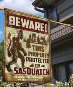This Property Protected  By Sasquatch Flag DBD2795F