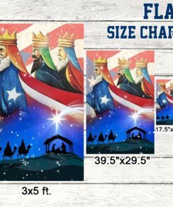 three kings, three wise men, nativity of jesus, puerto rico flag tpt471fv1 3991