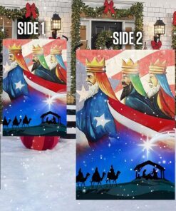 three kings, three wise men, nativity of jesus, puerto rico flag tpt471fv1 4280
