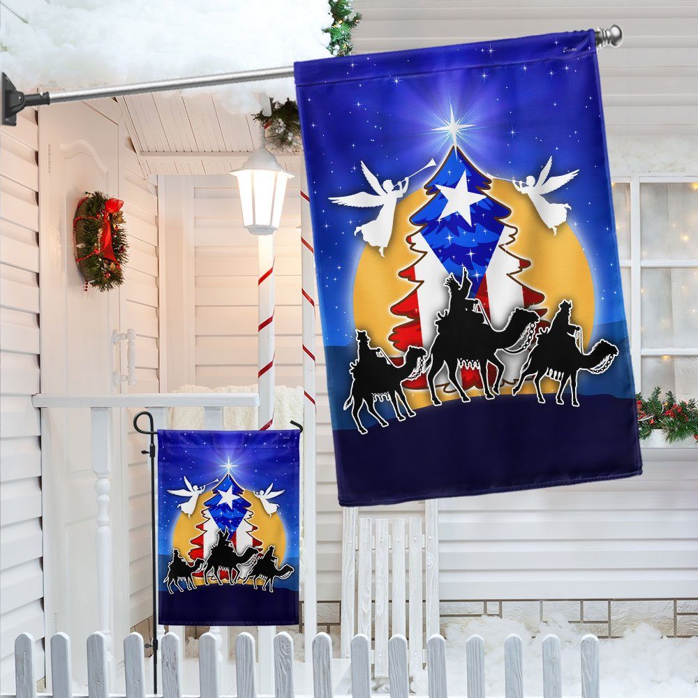 Three Kings And The Star of Bethlehem Puerto Rico Flag BNN726F - Image 4