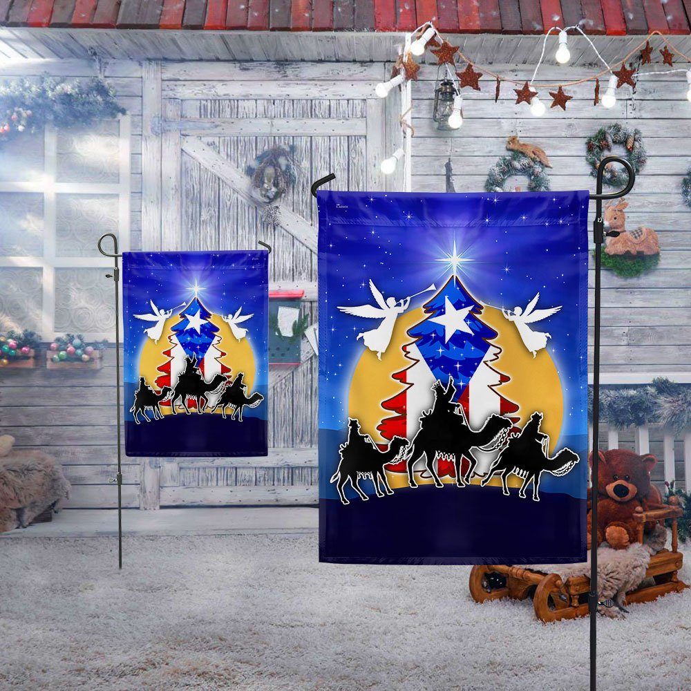 Three Kings And The Star of Bethlehem Puerto Rico Flag BNN726F - Image 5