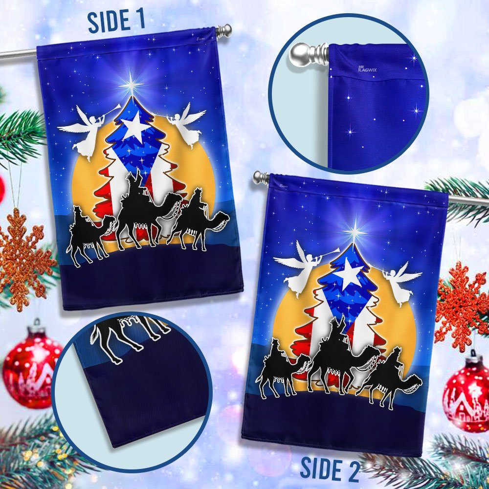 Three Kings And The Star of Bethlehem Puerto Rico Flag BNN726F - Image 2