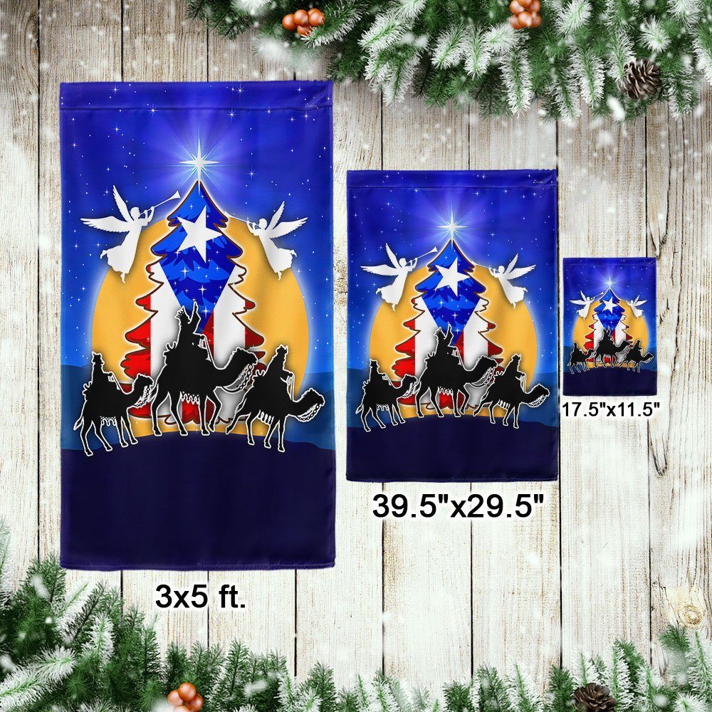 Three Kings And The Star of Bethlehem Puerto Rico Flag BNN726F - Image 7