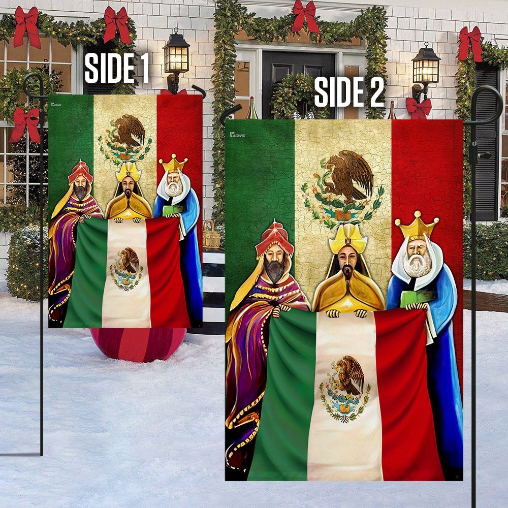 Three Kings Day Mexico Flag Three Wise Men Honor Flag MLN802F - Image 6