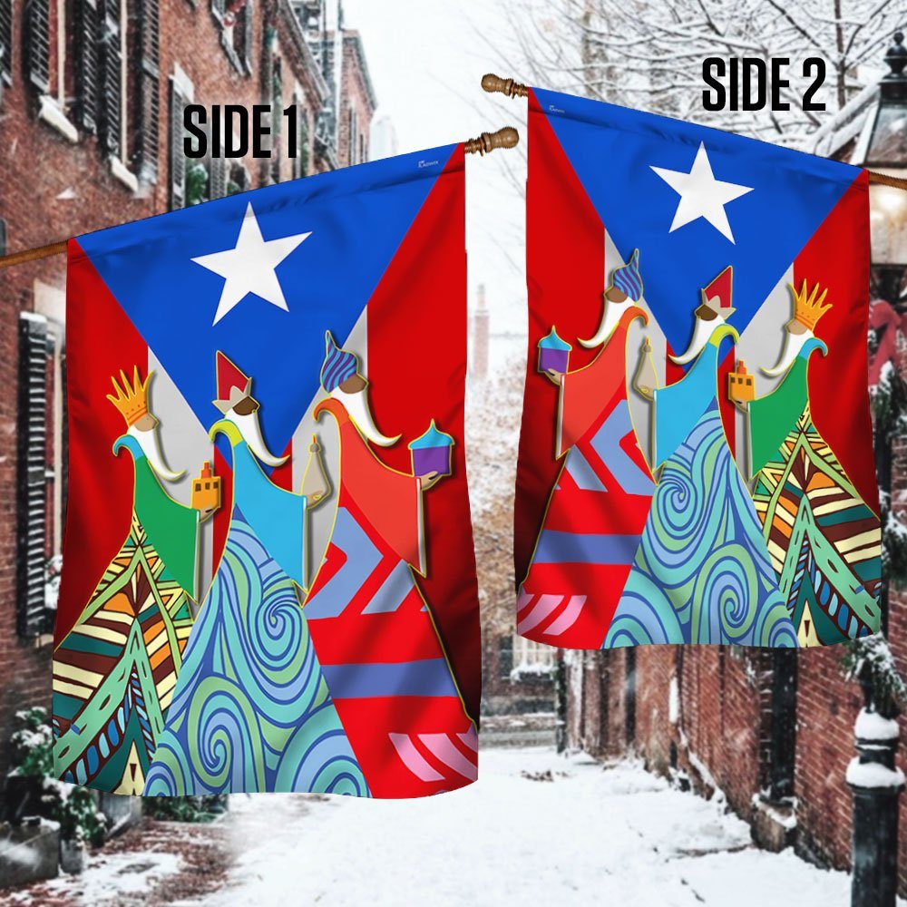 Three Kings Day Puerto Rico Flag We Three Kings Three Wise Men TQN732F - Image 7