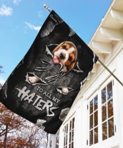 to all my haters beagle flag 1634