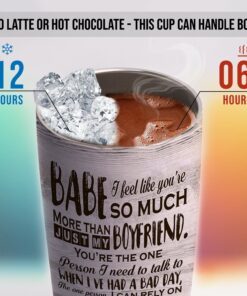 to my boyfriend. you’re my rock, my sweetheart, my best friend. boyfriend tumbler 20oz tpt268tu 4677