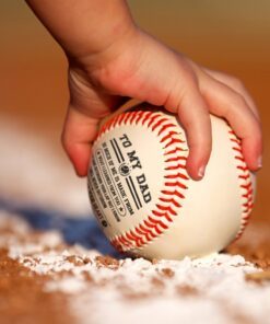 to my dad baseball ball, baseball gift from son daughter for dad, baseball dad gift, gift for dad mln718bb 2747