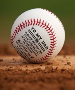 to my dad baseball ball, baseball gift from son daughter for dad, baseball dad gift, gift for dad mln718bb 8639