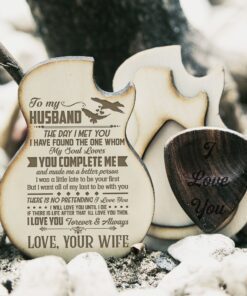 To My Husband, Wife To Husband Pick Box, The Day I Met You, Husband Gift From Wife, Christmas Gift for Husband LNT726PB