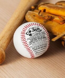 to my son – you will always be my little boy baseball ball, love from mother to son, birthday gift for my son lnt725bb 3874