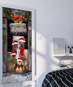 today i choose joy alpacas farmhouse door cover 5890