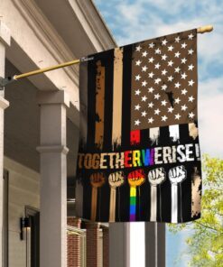 Together We Rise Black Lives Matter Flag