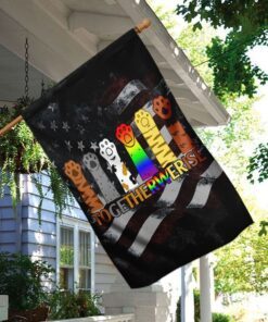 together we rise flag 8020