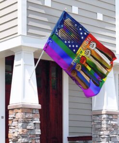 together we rise lgbt flag 6189