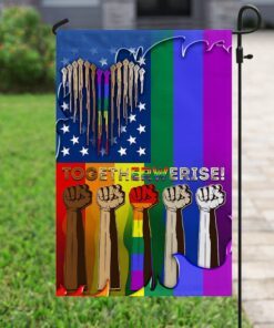 Together We Rise LGBT Flag
