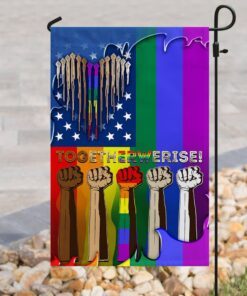 together we rise lgbt flag 8221