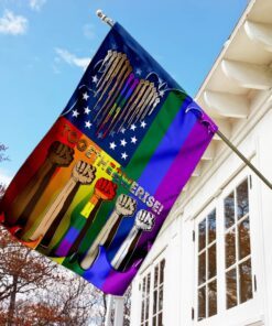 together we rise lgbt flag 8545