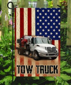 tow truck driver flag 1578
