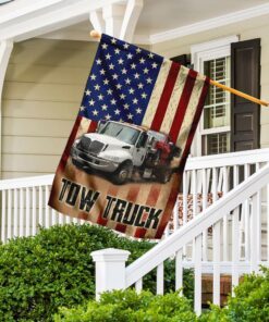 tow truck driver flag 8332