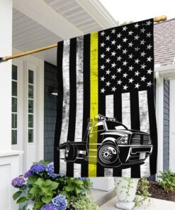 Tow Truck Flag Thin Yellow Line Tow Lives Matter Flag TRL1678F