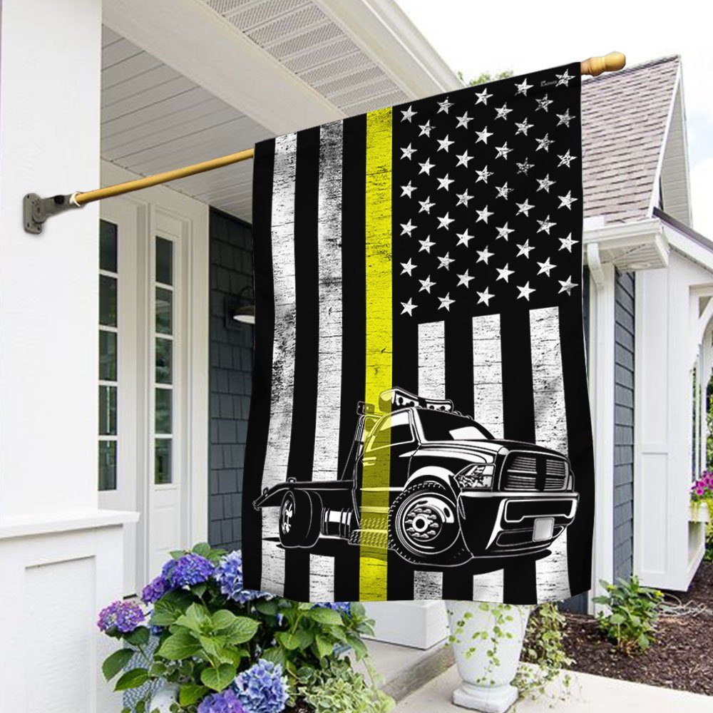 Tow Truck Flag Thin Yellow Line Tow Lives Matter Flag TRL1678F
