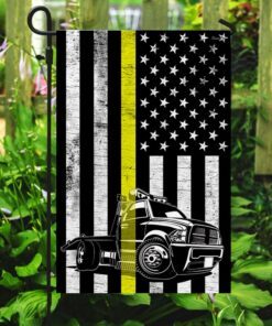 tow truck flag thin yellow line tow lives matter flag trl1678f 3179
