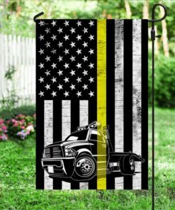 tow truck flag thin yellow line tow lives matter flag trl1678f 3380