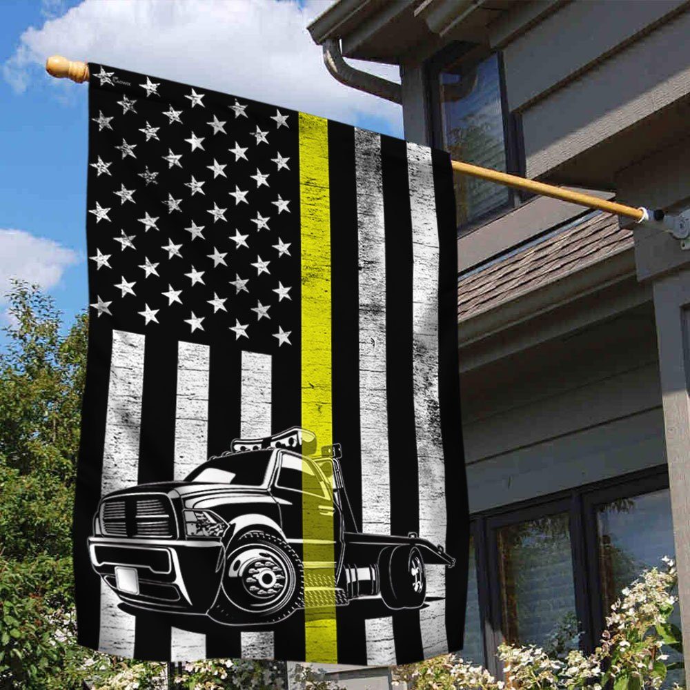 Tow Truck Flag Thin Yellow Line Tow Lives Matter Flag TRL1678F - Image 2