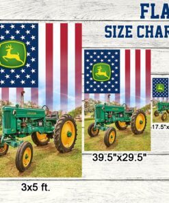 tractor american flag john deere bnn351f 1042