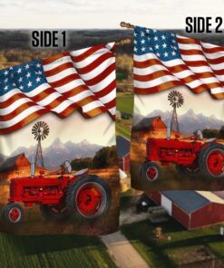 tractor american flag mln293f 3147