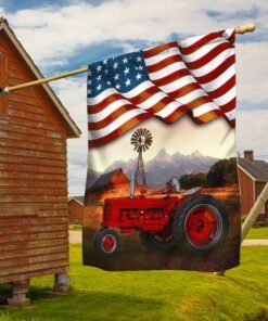 tractor american flag mln293f 6759