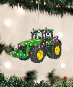 Tractor Farmer Christmas Ornament TQN556O