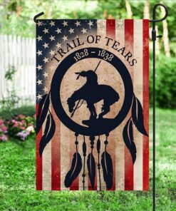 trail of tears native american flag qnv35f 5930