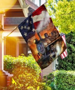 train american flag 2054