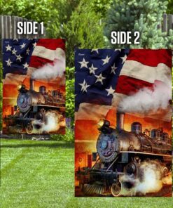 train american flag 3976