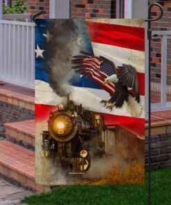 train railroad american flag lha2114f 7942