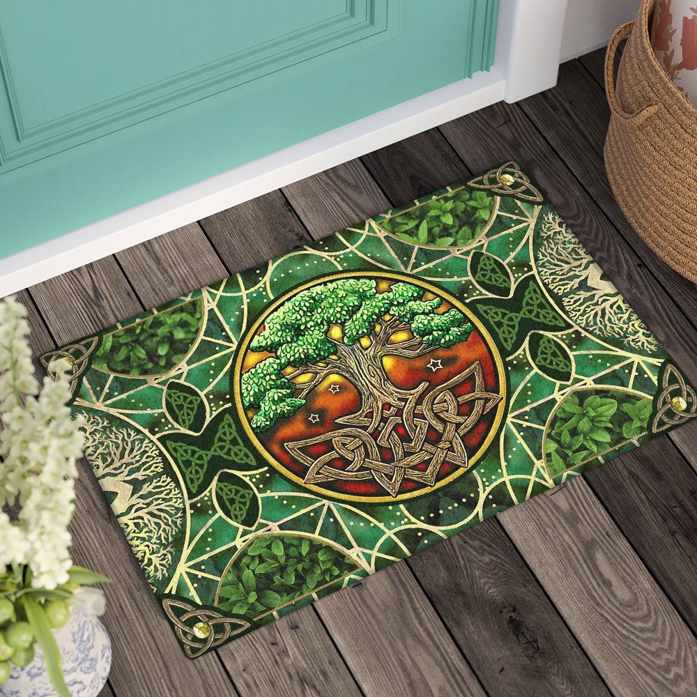 Tree Of Life Doormat Beautiful Irish Celtic Tree Of Life BNL555DM - Image 4