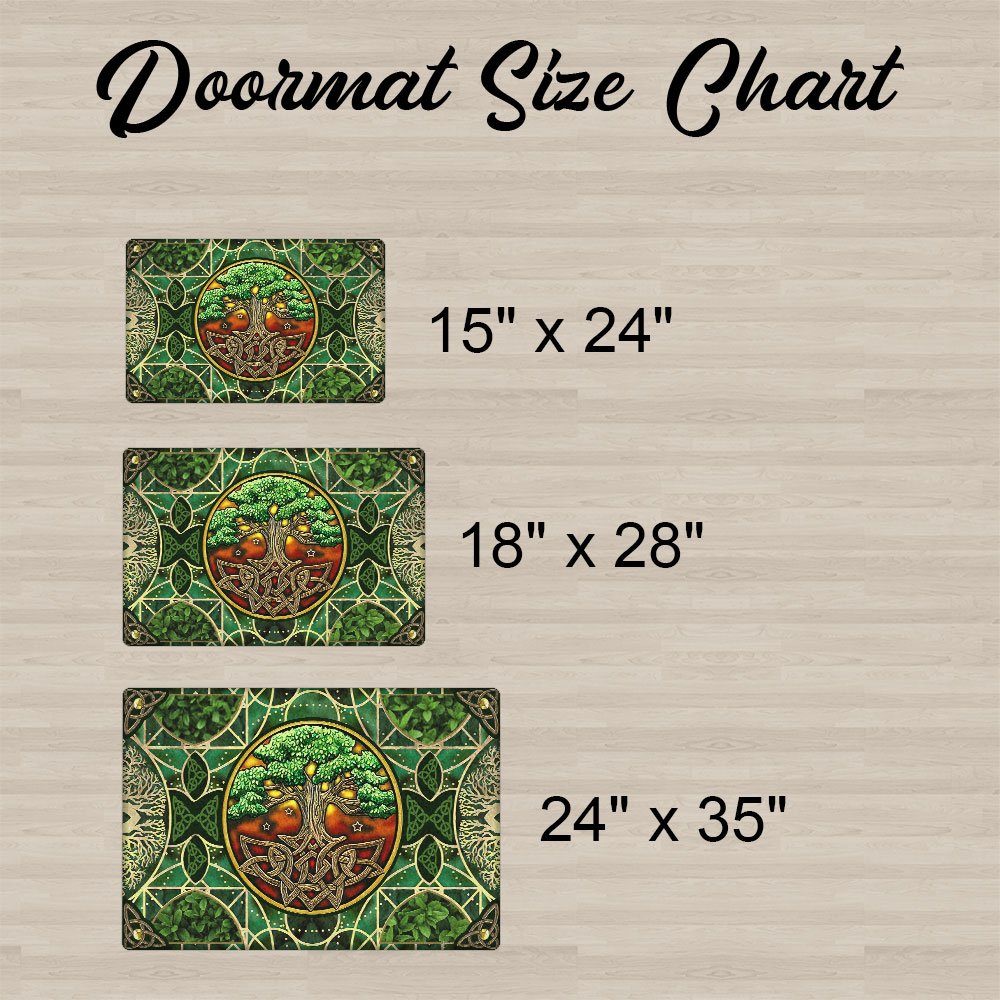 Tree Of Life Doormat Beautiful Irish Celtic Tree Of Life BNL555DM - Image 6
