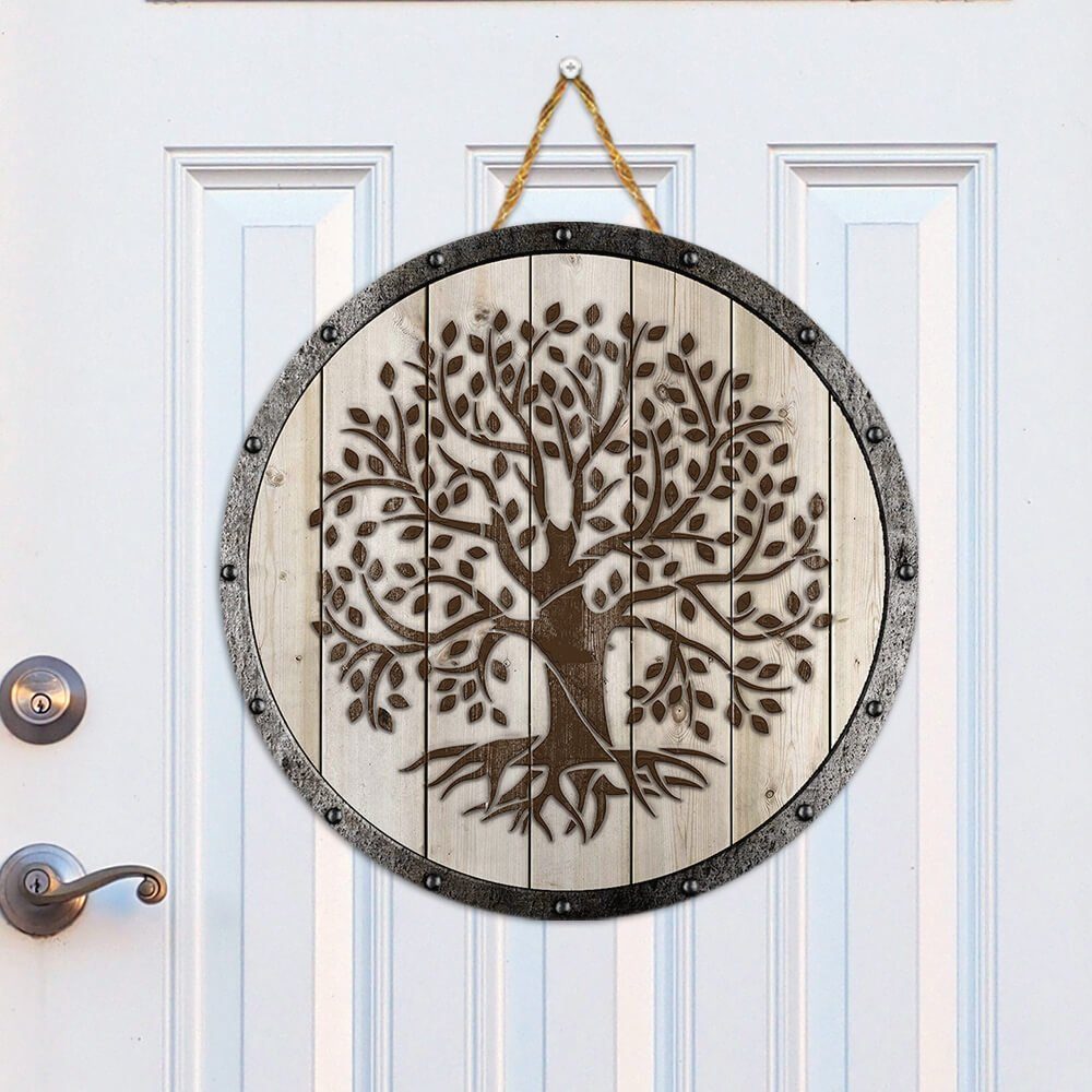 Tree Of Life Irish Wooden Sign Door Sign PN610WS - Image 6