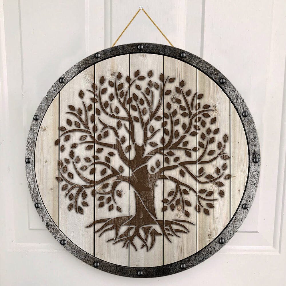 Tree Of Life Irish Wooden Sign Door Sign PN610WS - Image 3