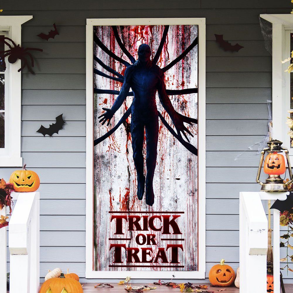 Trick Or Treat. Vecna Monster ST Halloween Door Cover TPT327Dv2 - Image 3