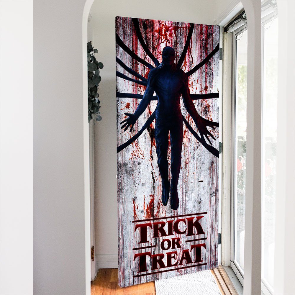 Trick Or Treat. Vecna Monster ST Halloween Door Cover TPT327Dv2 - Image 4