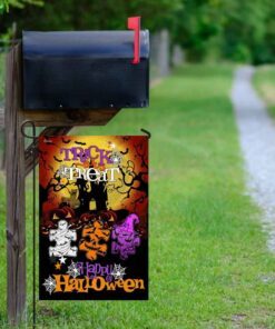trick or treat halloween autism flag 1069