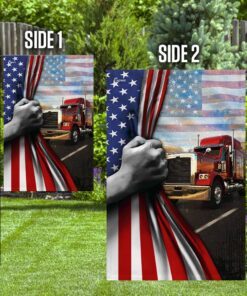 truck american flag 2630