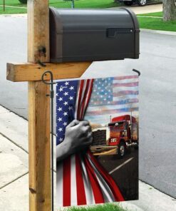 truck american flag 7282